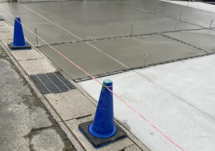 駐車場機器設置工事